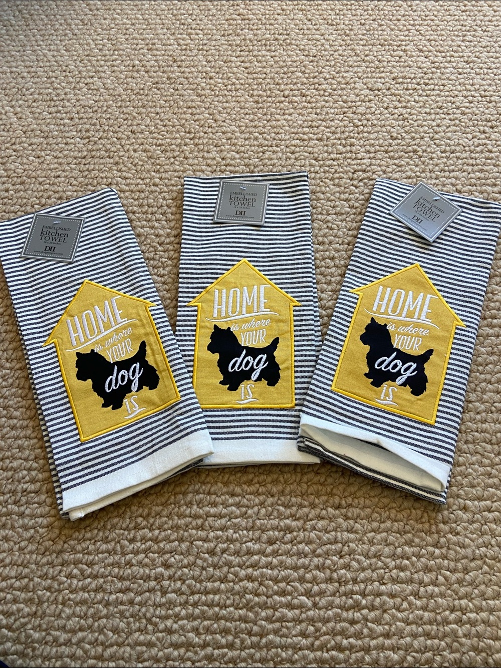 Kitchen Towel Home is Where Your Dog Is